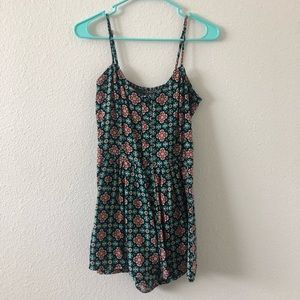 Romper/Dress with floral pattern